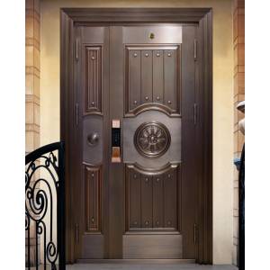 Steel copper door